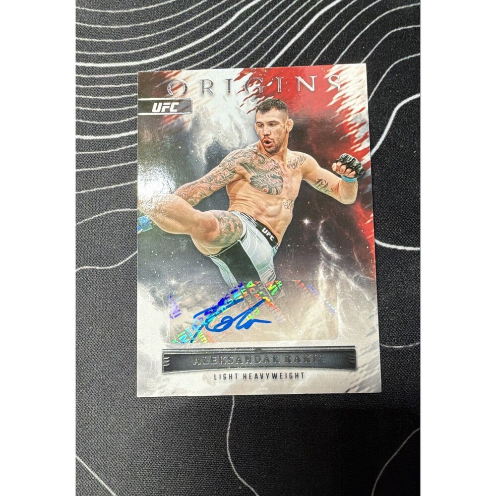 2023 Panini Chronicles UFC - Origins Autographs Aleksandar Rakic #OA-ARK (AU)